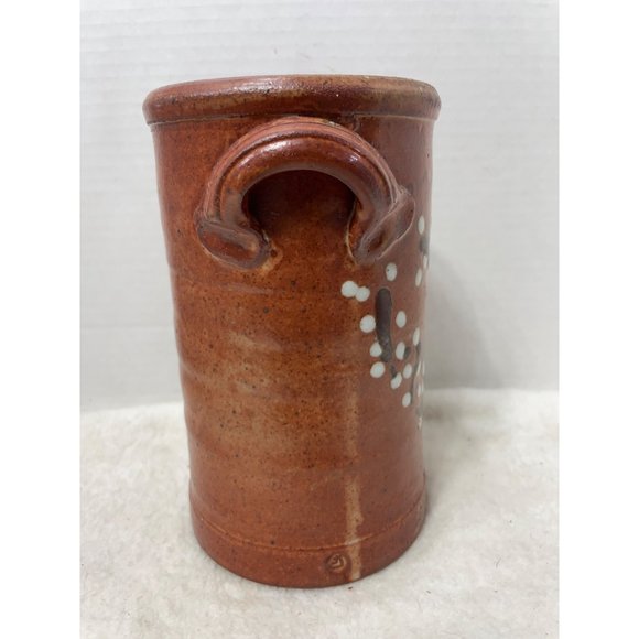 Studio Pottery Utensil Holder Kitchen Container Farm House Rustic - Picture 3 of 6